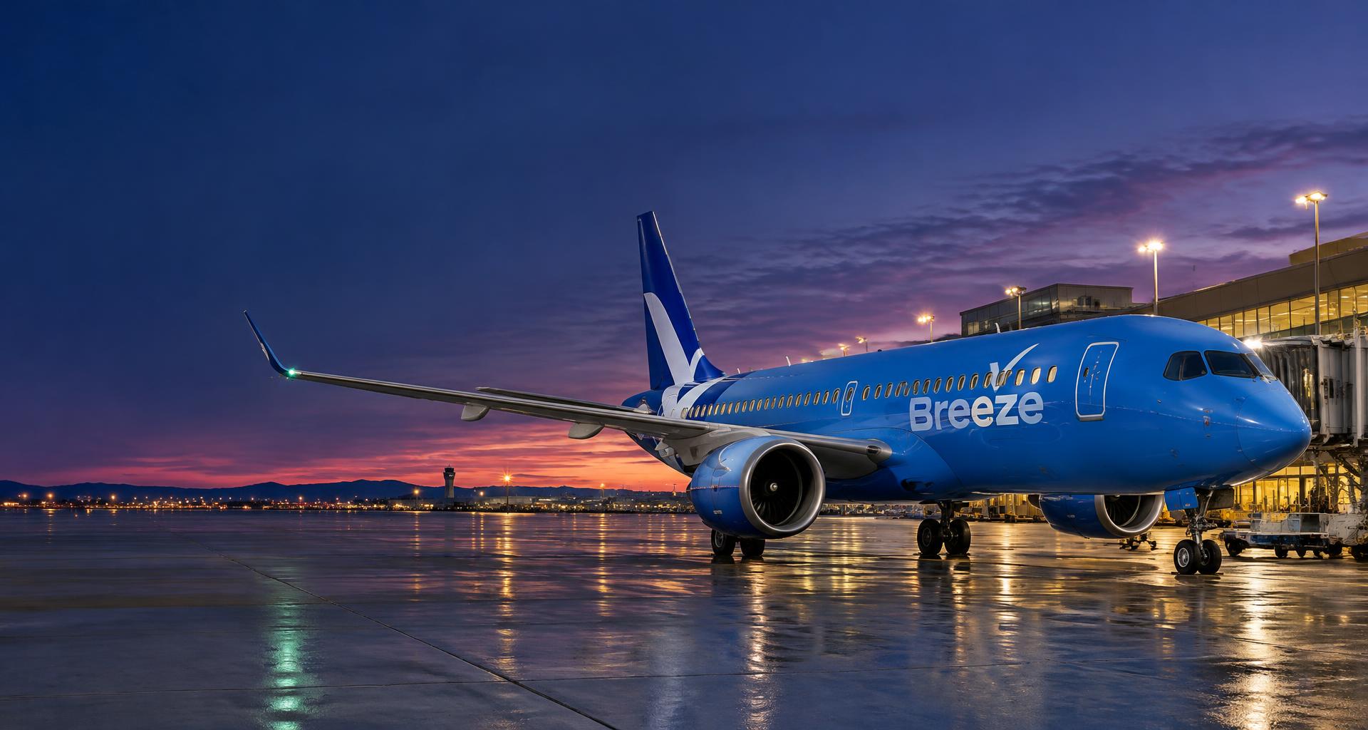 Breeze-inspired aircraft ready for departure